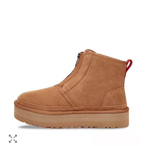 Last one!! UGG Womens neumel platform zip booties - Picture 4 of 6